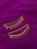 Unique peacock design and white pearls Chempaswaralu ch250