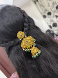Kemp stone green beads with 3 steps jada Billa jd013