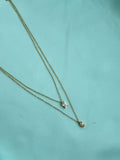 DC104 anti tarnish 2 layer's 18inches adjustable Daily Wear chains