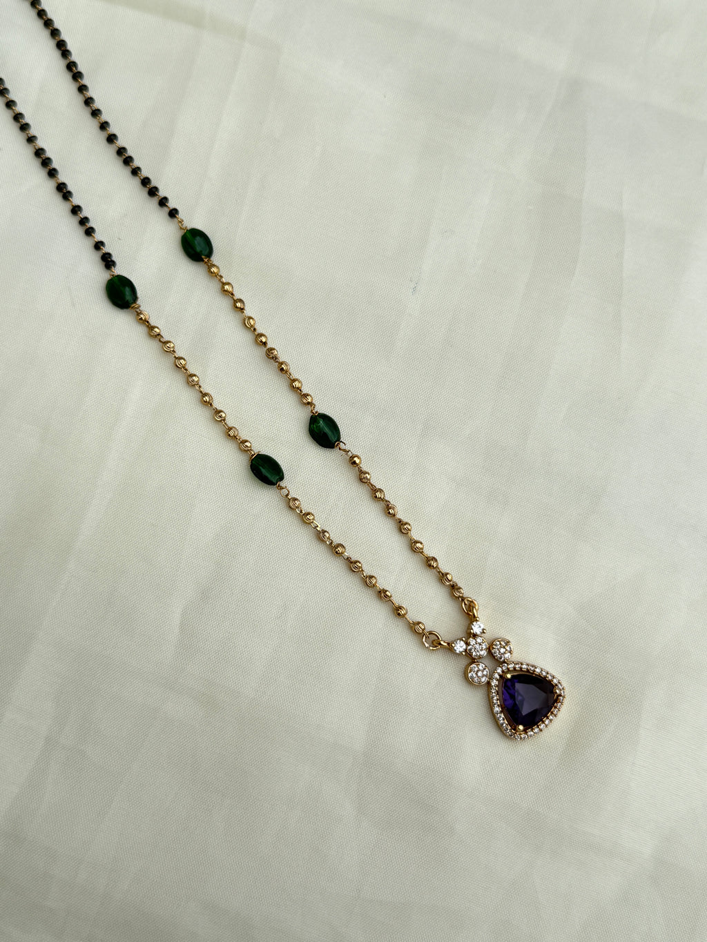 Bb011 single line 18 inches blackbeads