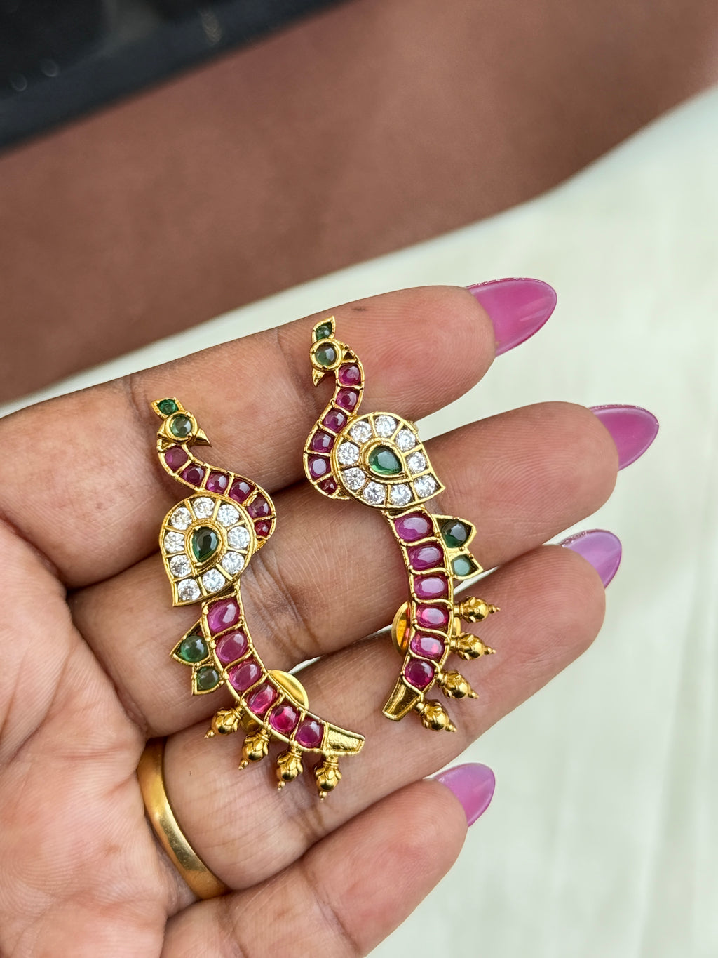 Er57 Kemp parrot ear cuffs