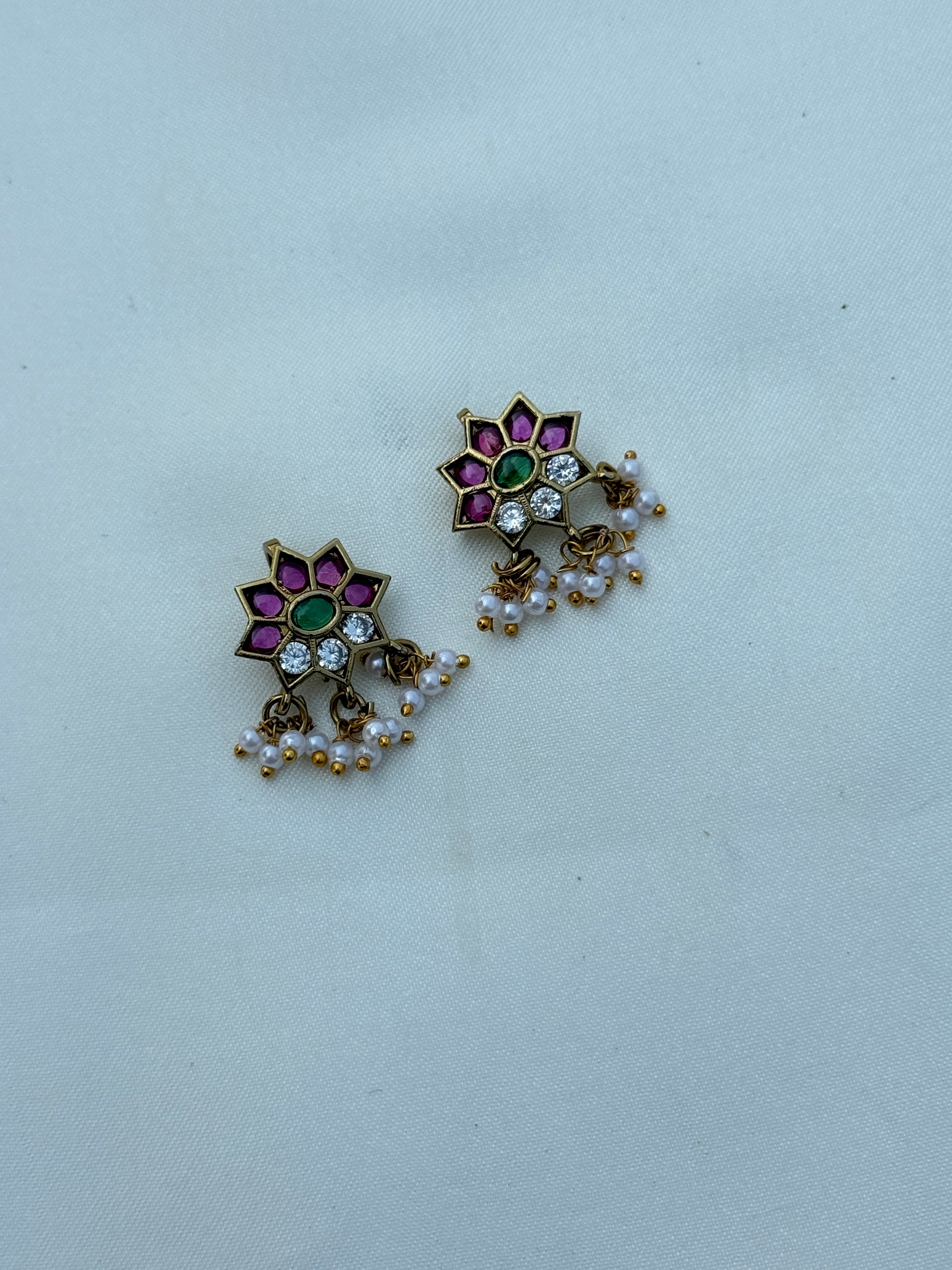 Bg0012 Kemp bugadi earrings