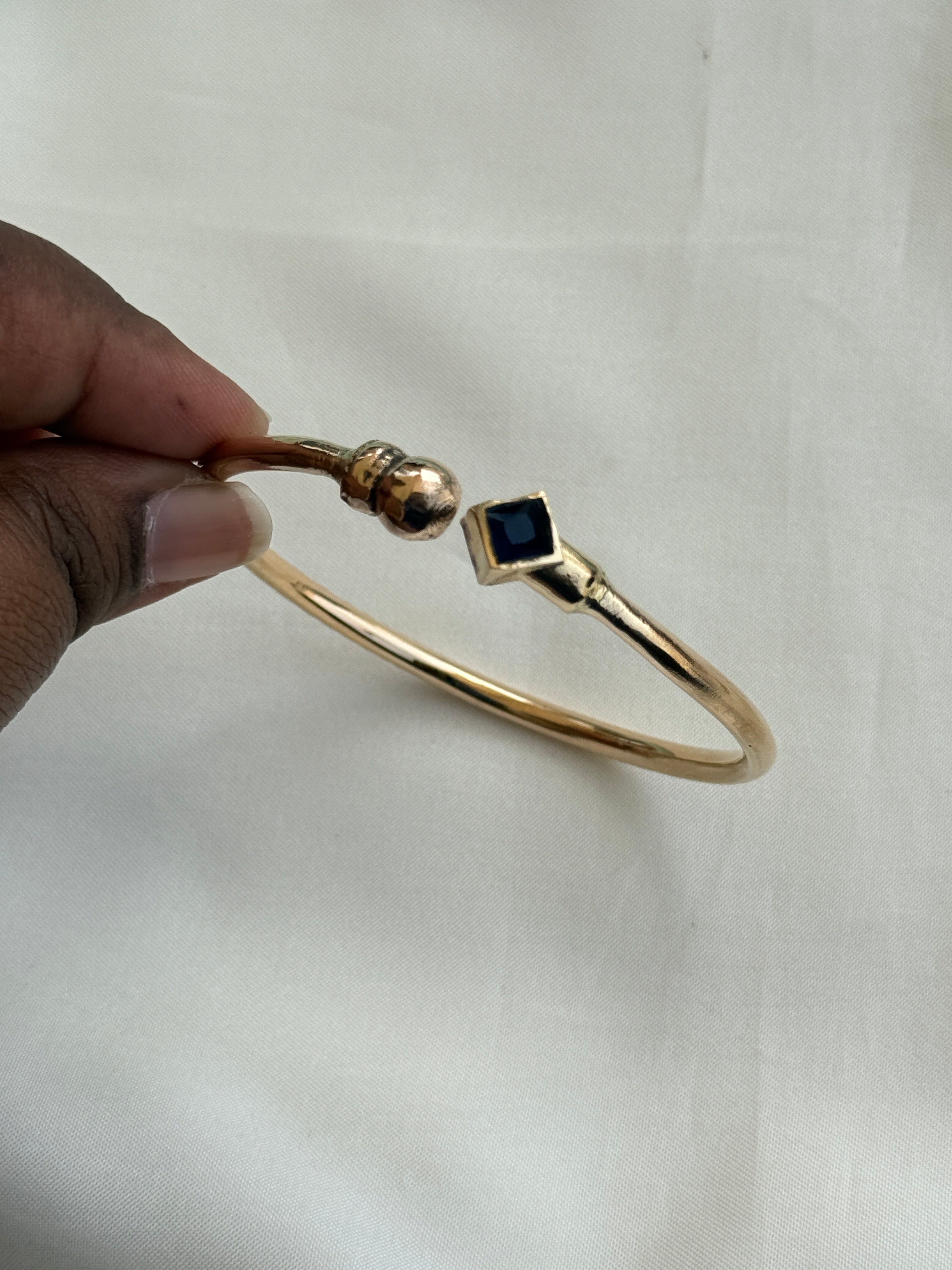 Br541 Panchaloham polished openable kada 2.4 to 2.6 size