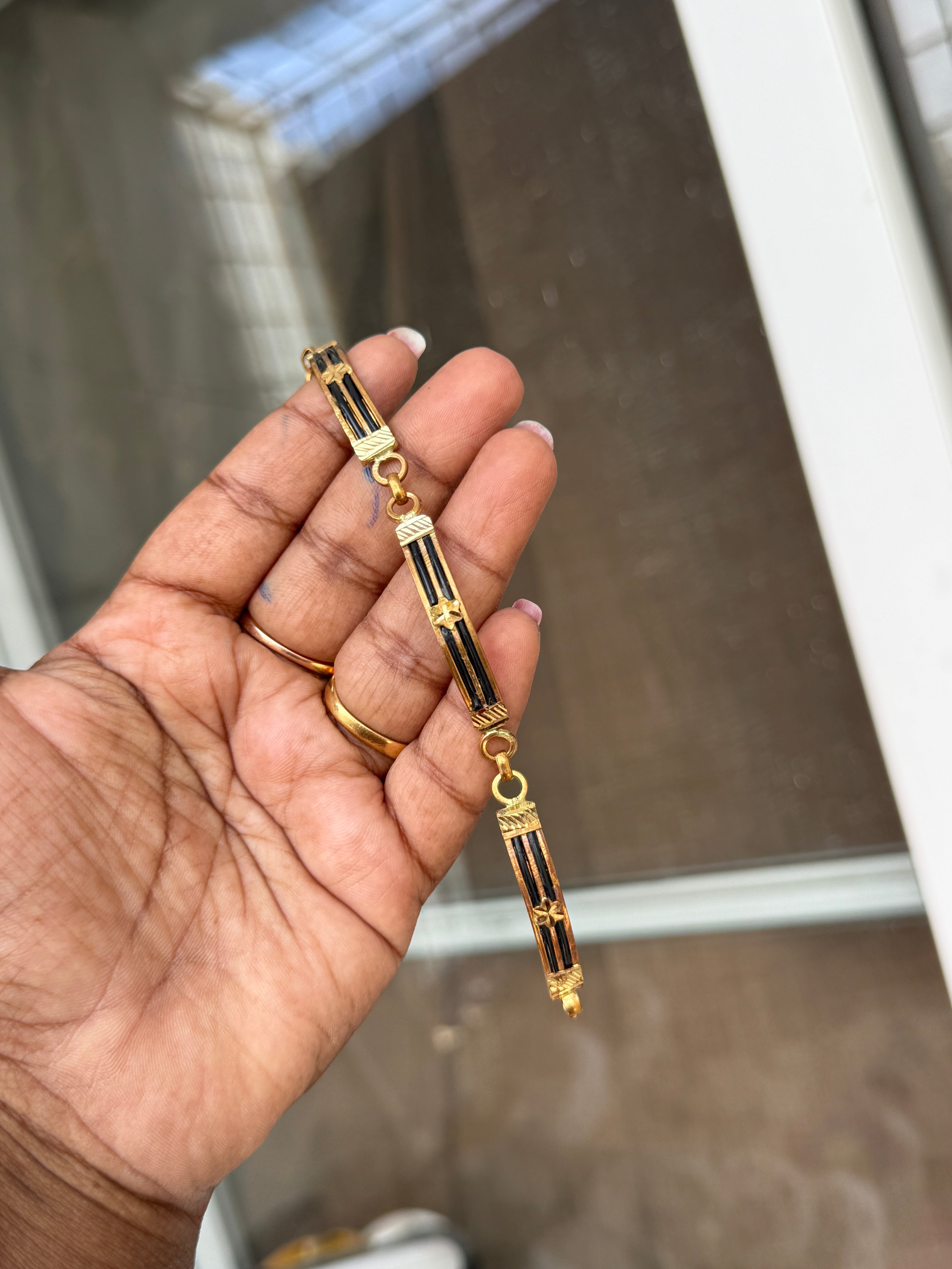 Ph613 panchaloham unpolished mens bracelet
