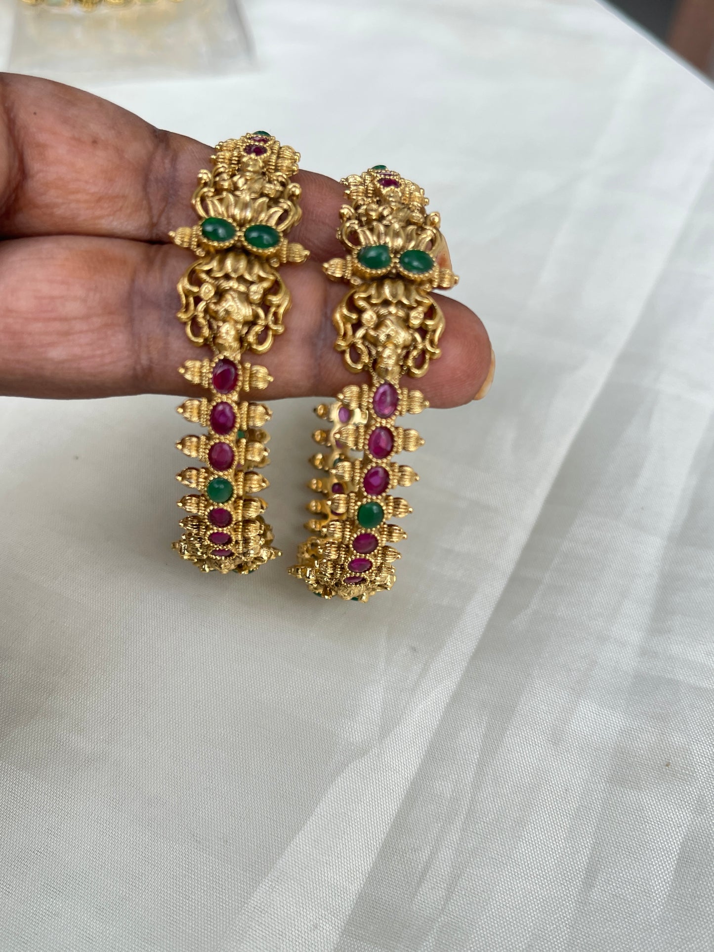 multi lakshmi devi bangles Bh1558 sb515