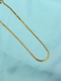 DC023 anti tarnish plain 18inches Daily Wear chain