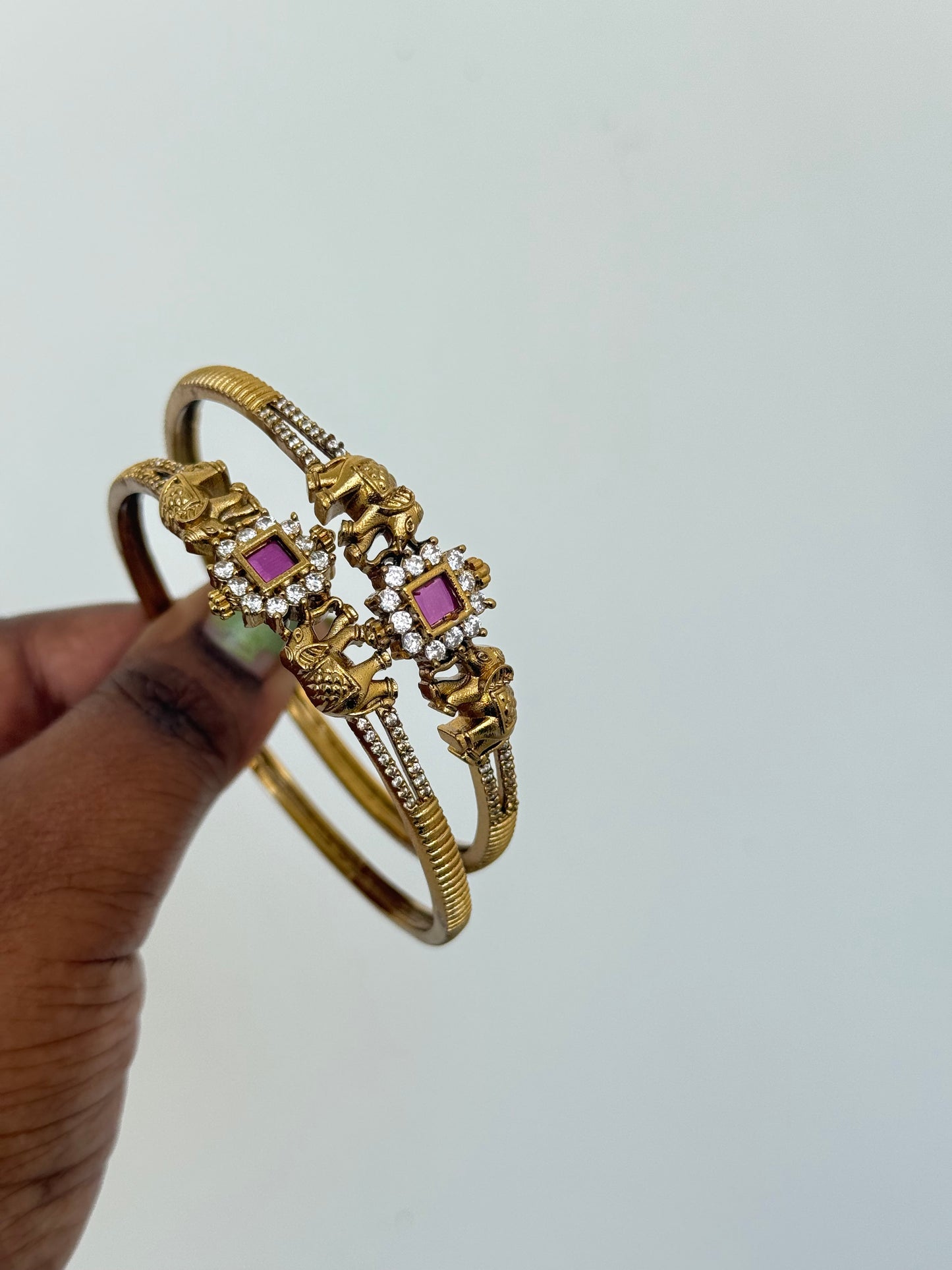 Elephant khada bangles bg0010 sb502