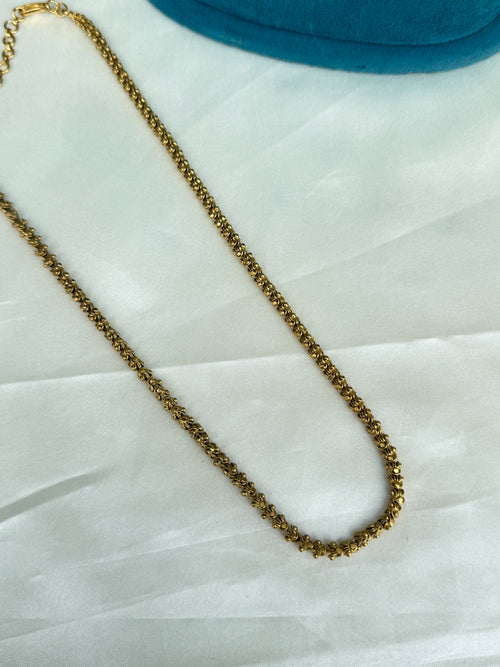 Bb0020 plain gold chain
