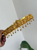 Hb659  Lakshmi devi kids hipbelt with gold balls