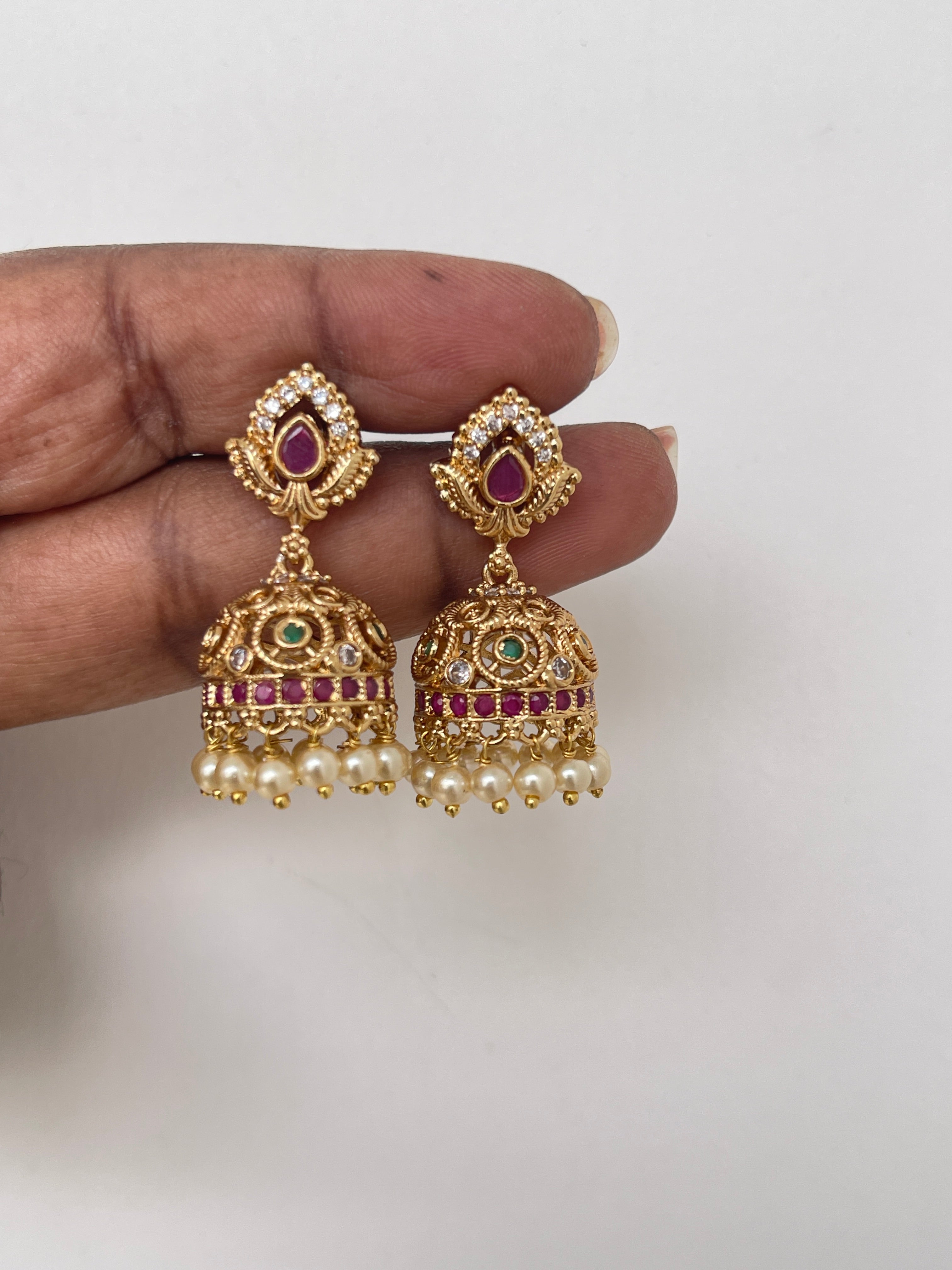 Back screw butta earrings