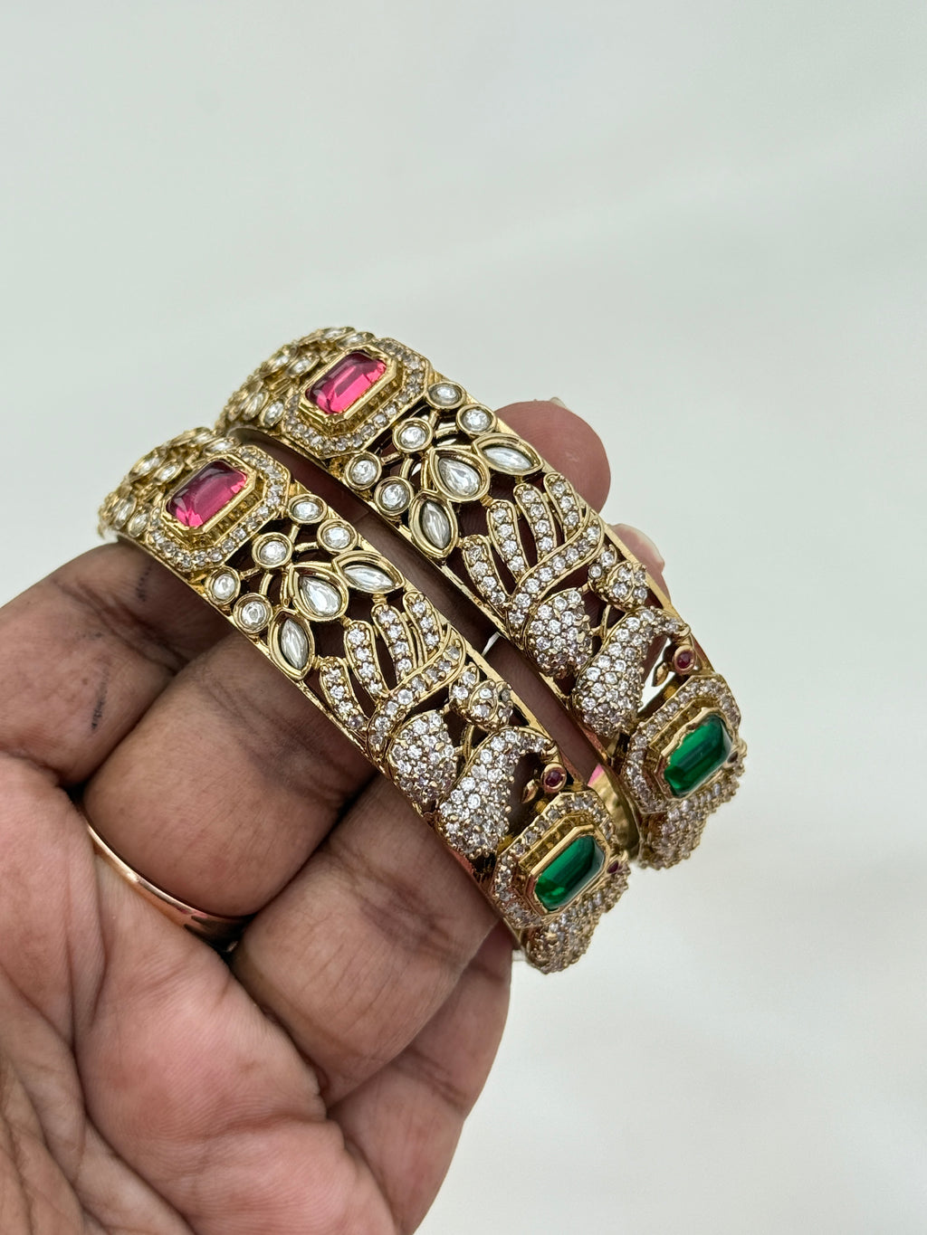 Sb156 multi colour Victorian bangles