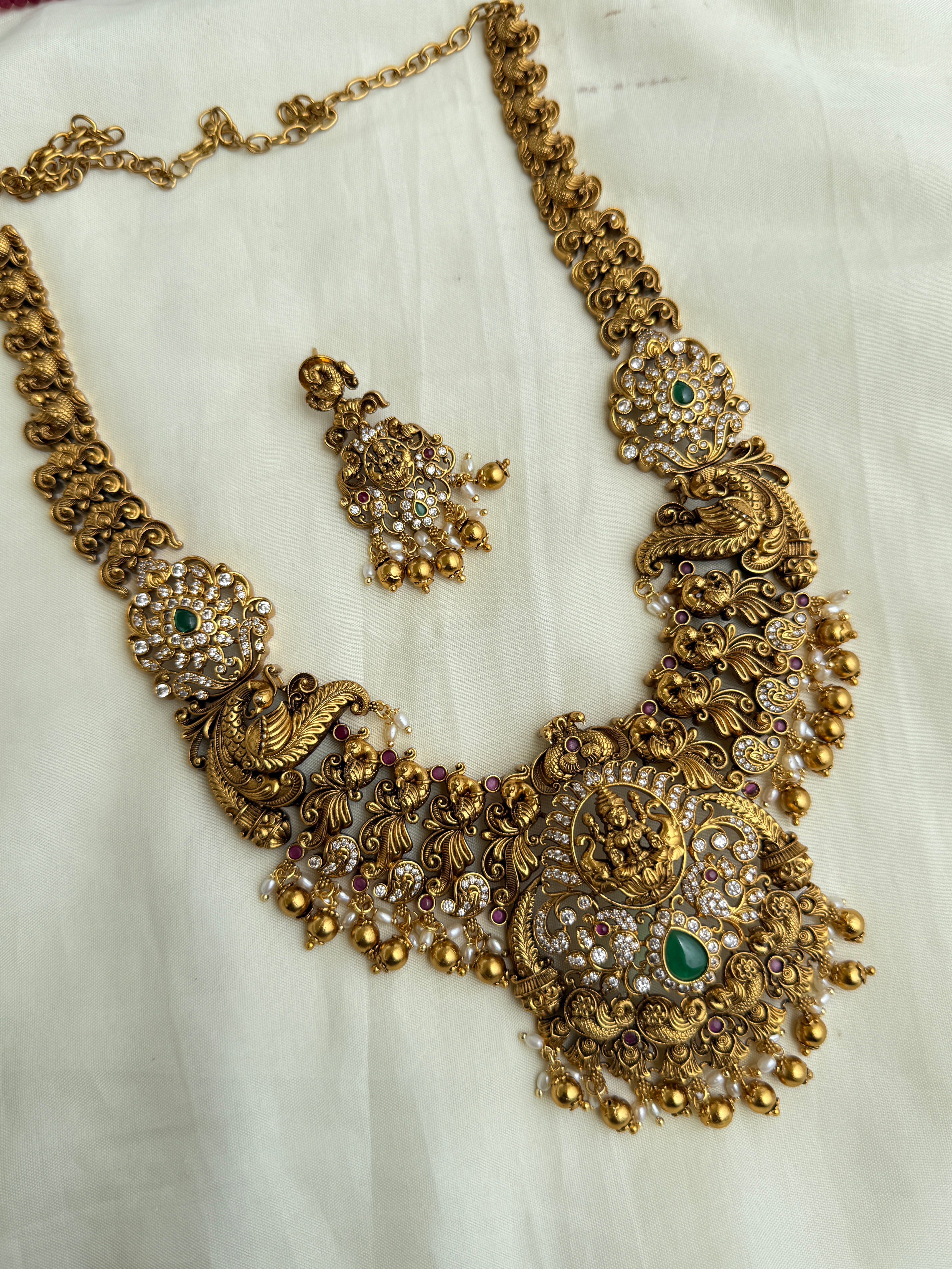 Lh2024 nakshi Lakshmi Devi uncuts haram