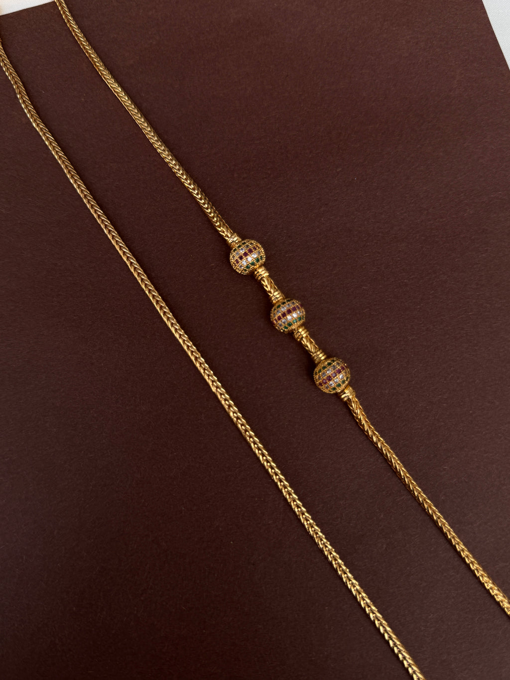 Tc032 panchaloham 24 inches thali chain mangalsutra