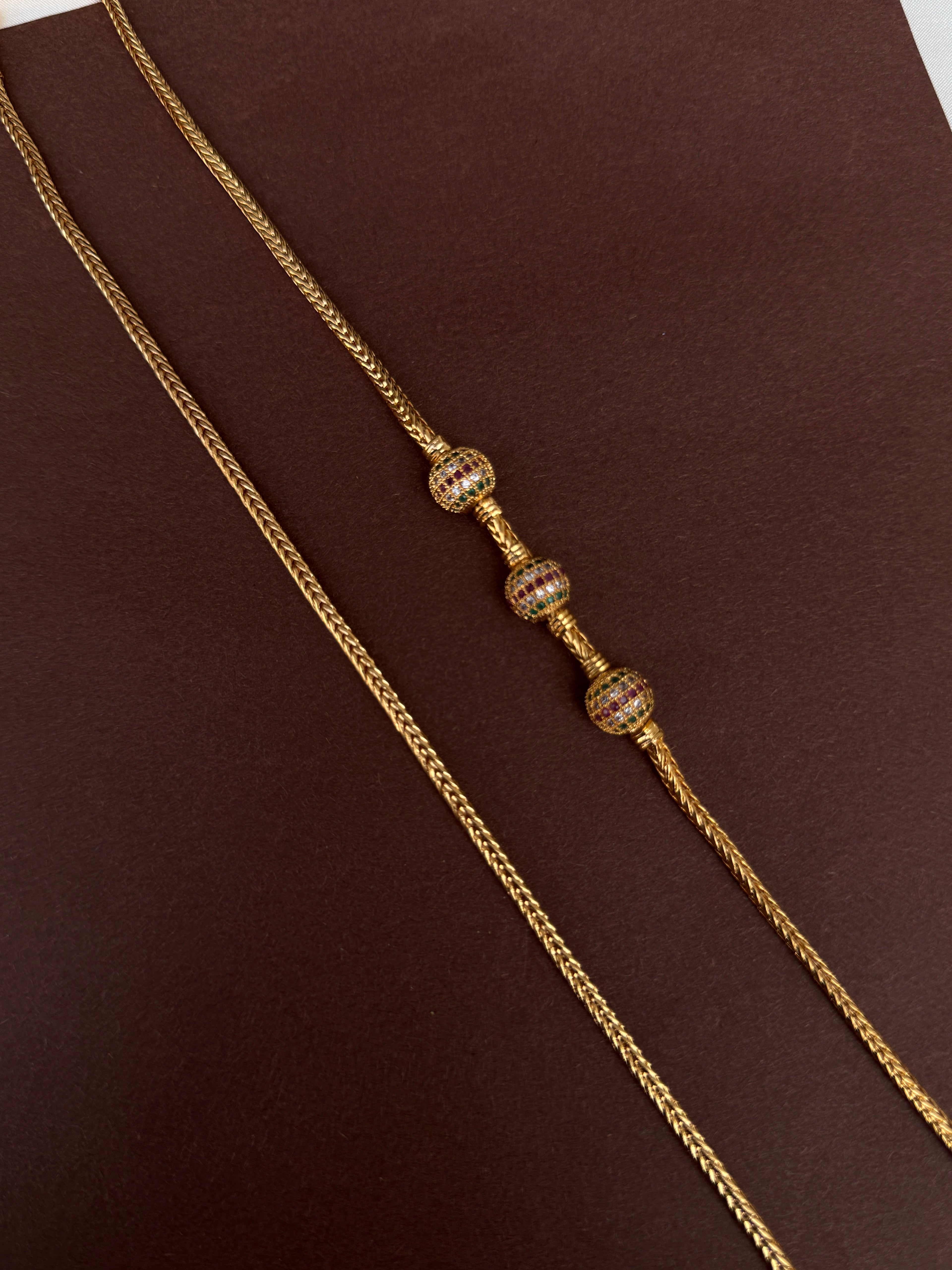 Tc032 panchaloham 24 inches thali chain mangalsutra