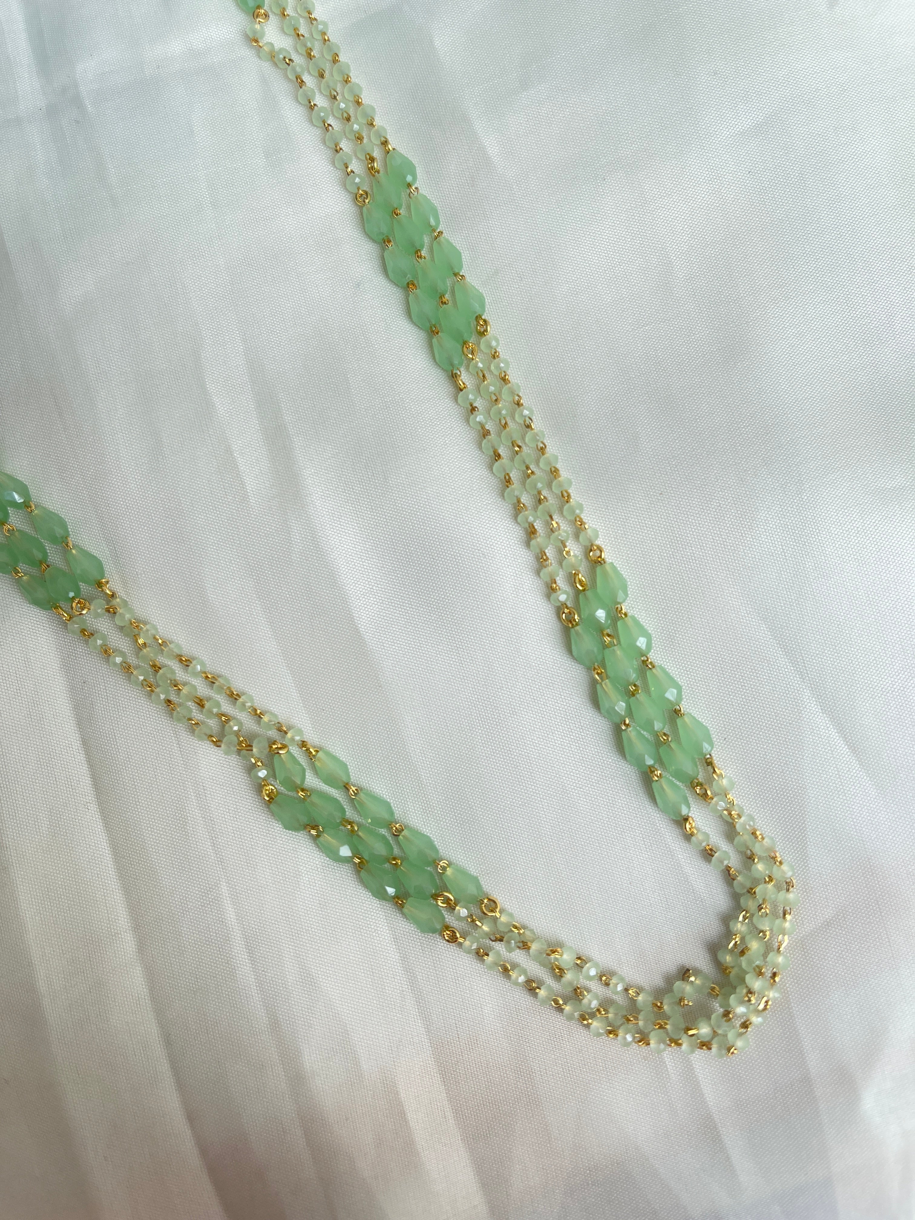3 lines 20 inches beads chain