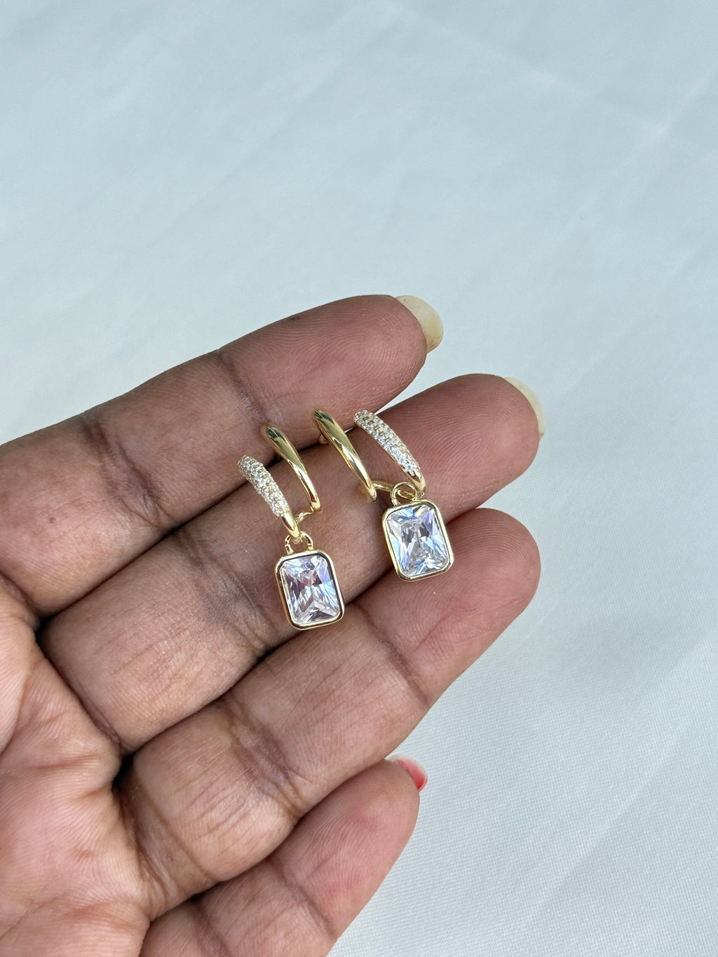 Se022 92.5 silver hallmark western earrings