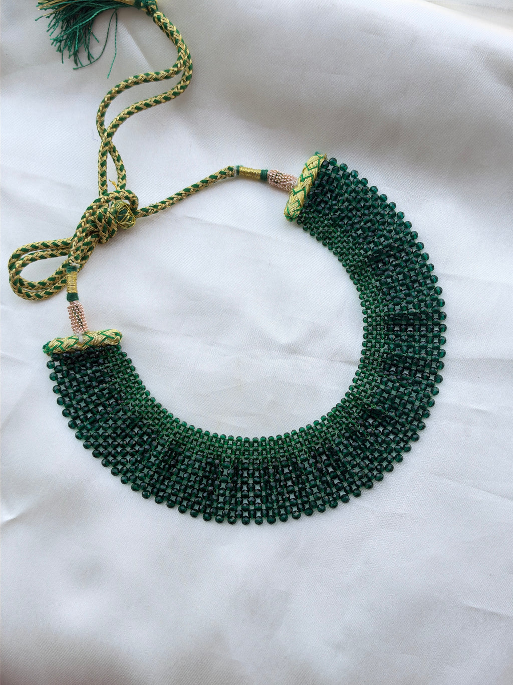 Bb408 jali beads necklace