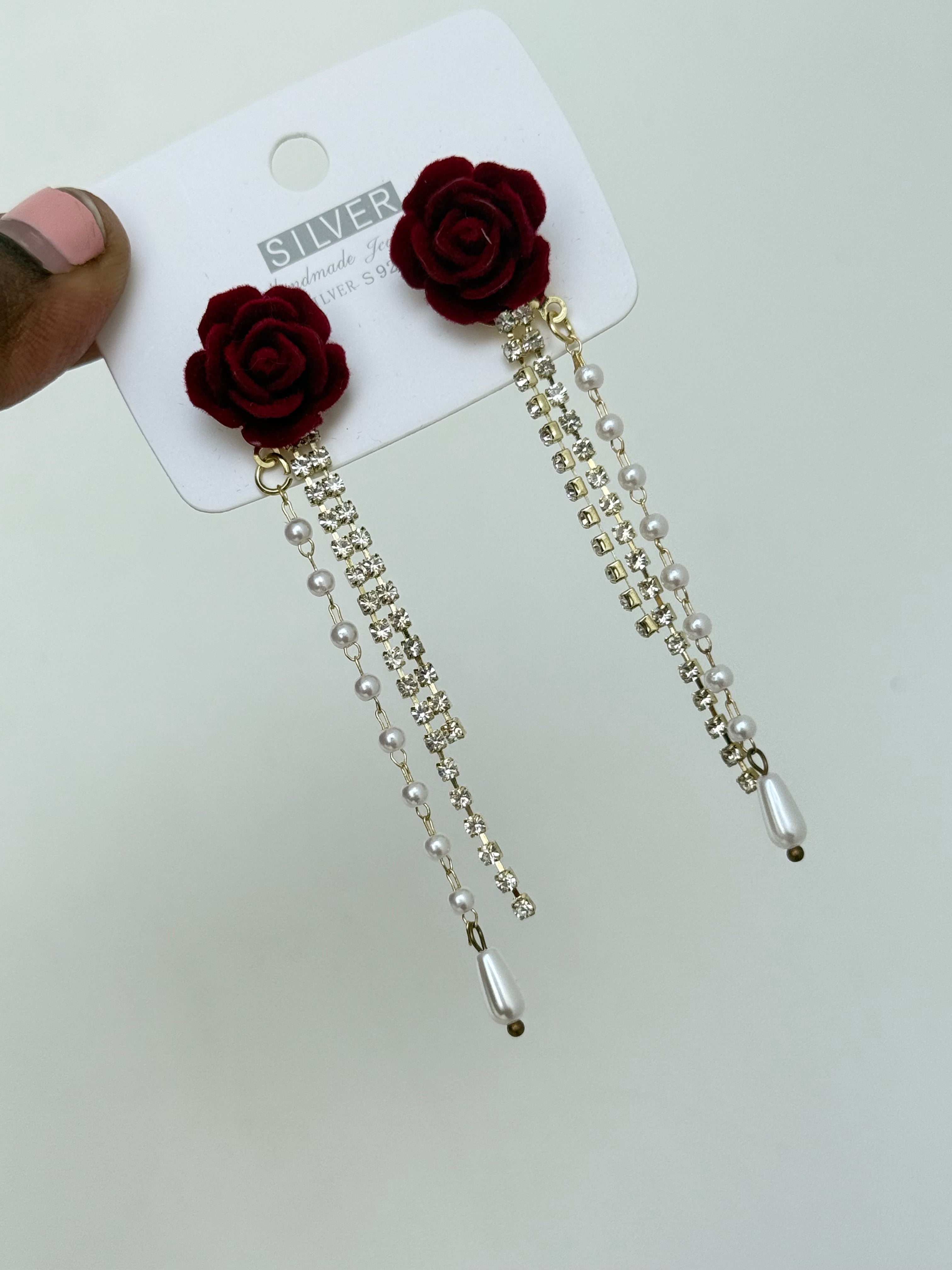 We504 rose tassels
