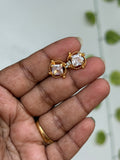 Ph607 Panchaloham single stone back screw studs