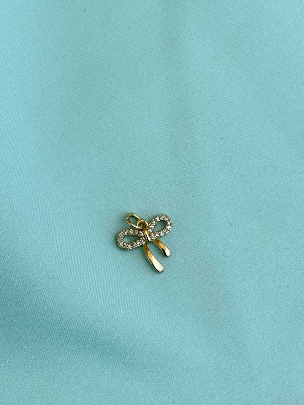 Al013 anti tarnish bow charms (pendent)