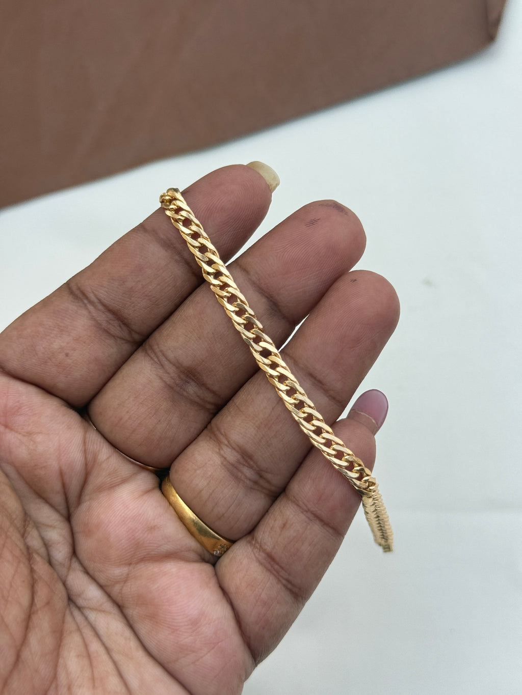 Ph298 panchaloham unpolished bracelet can be used for girls and boys