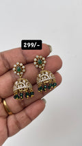 Victorian small butta earrings