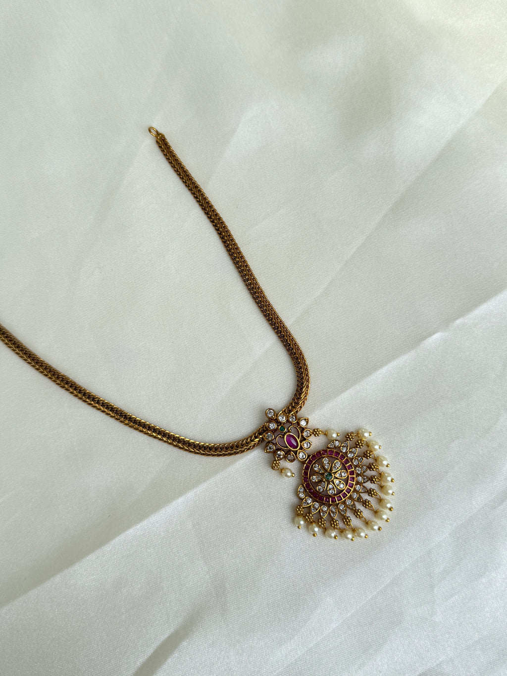 Ns550 kemp nano thread gold small neckset