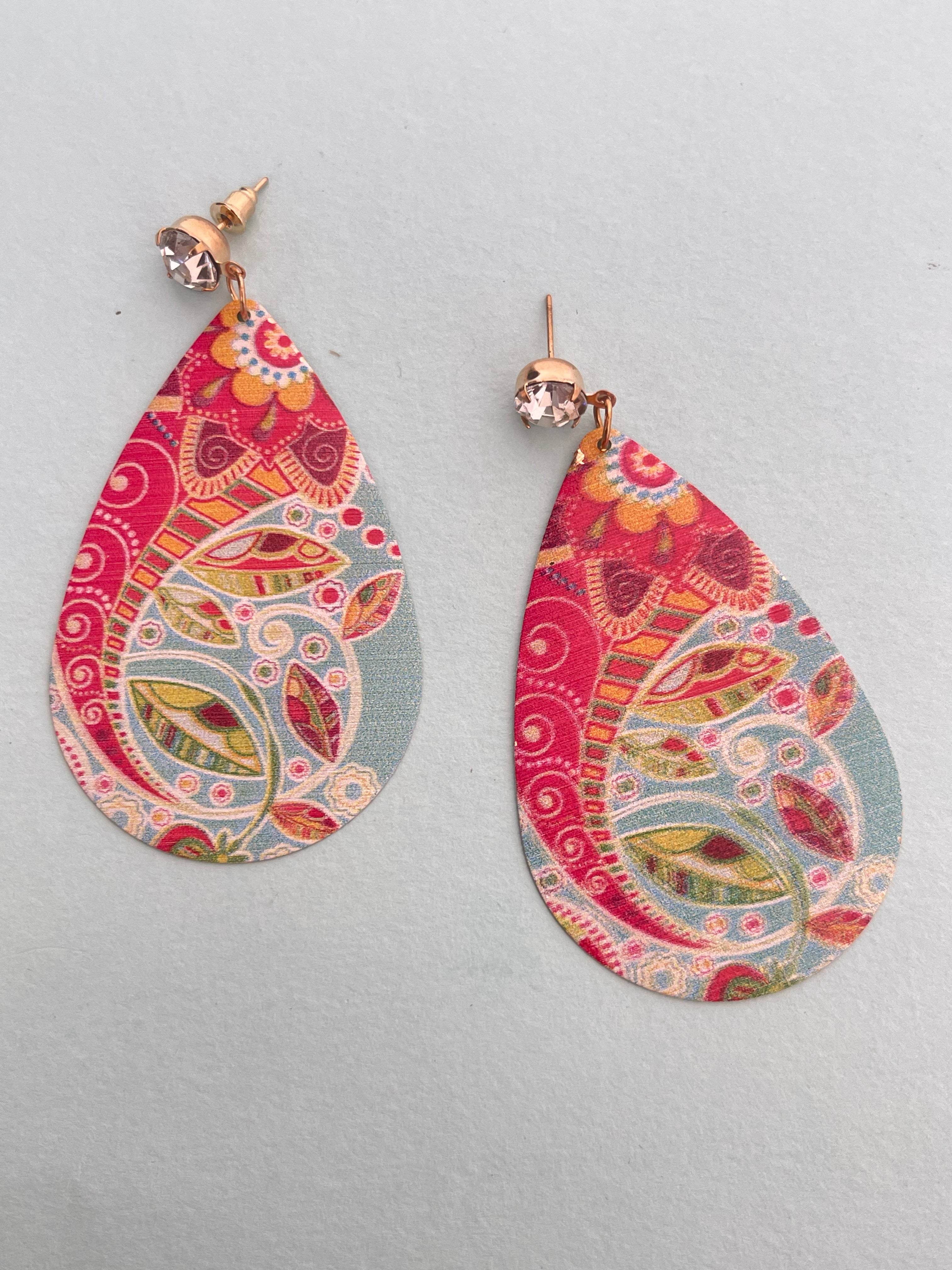 Western Triple shade triangle danglers