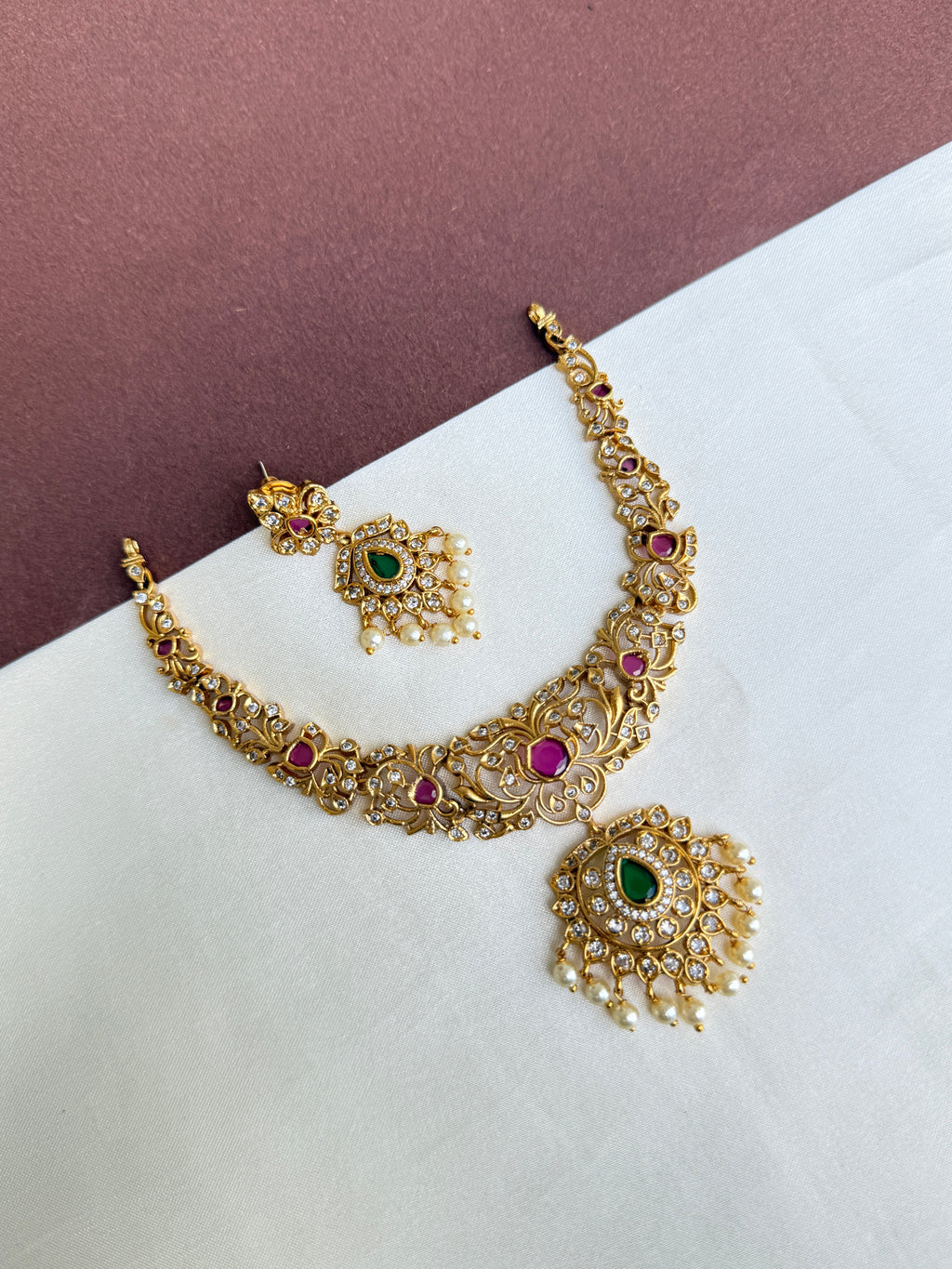 Ns425 cz multi neckset