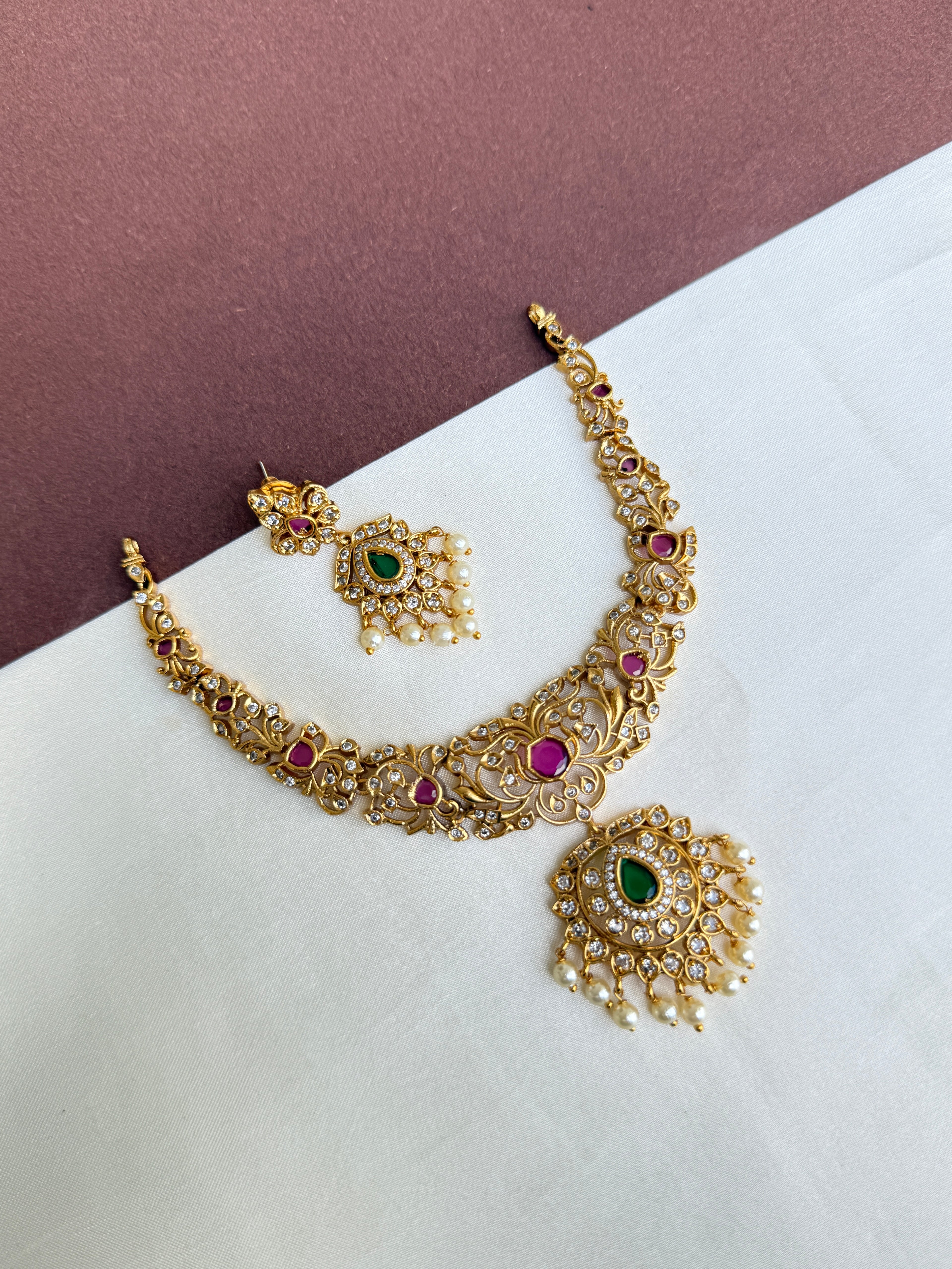 Ns425 cz multi neckset