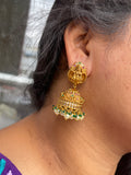 Lakshmi devi butta with white pearls