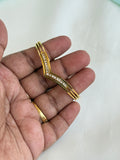AB571 anti tarnish 2.0 to 2.2 size kids openble kada bracelet