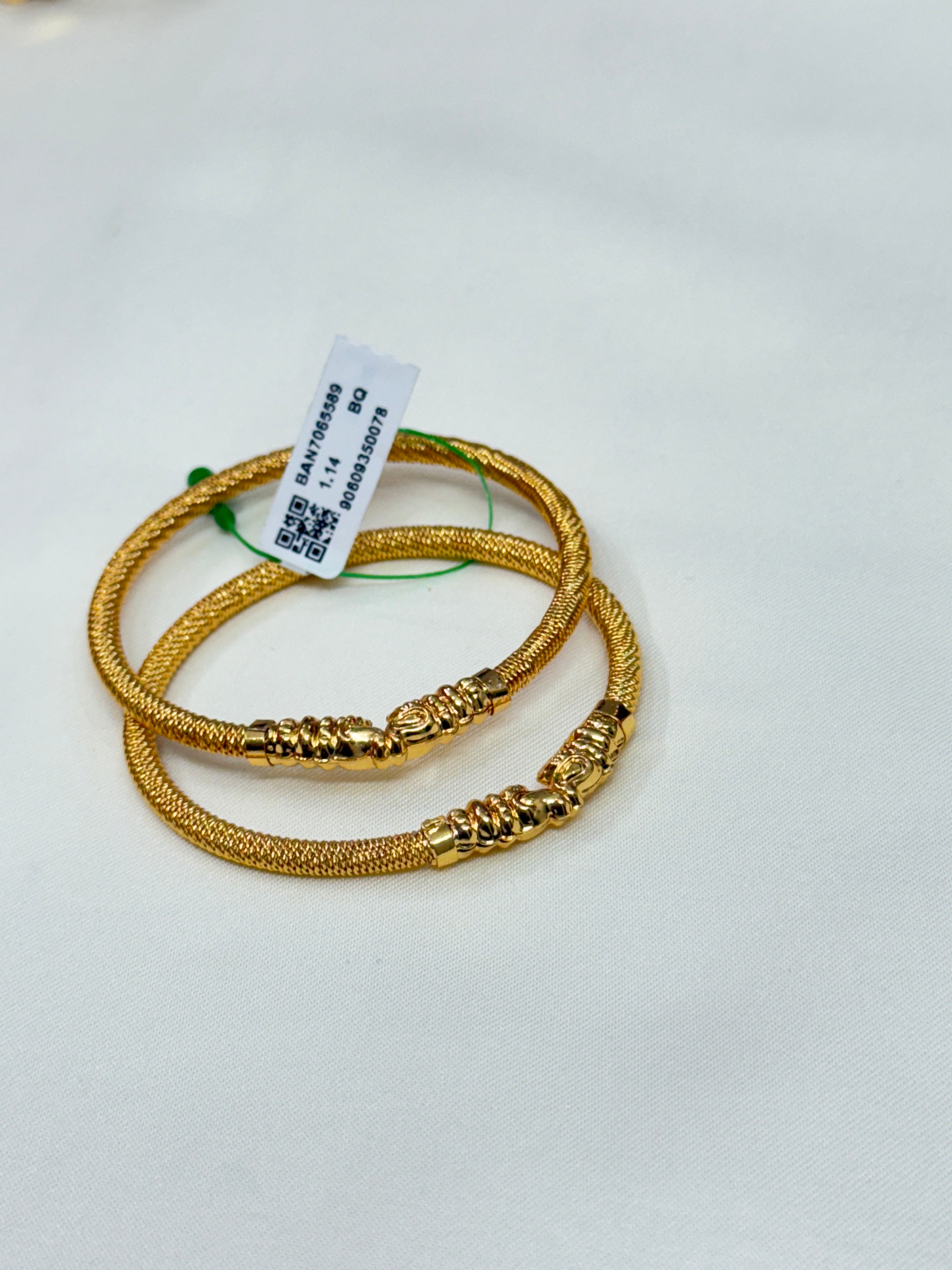 Kd012 elephant kids kada bangles