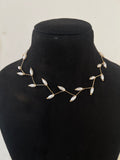 White Western unique neckline