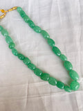 Onyx beads single line chain