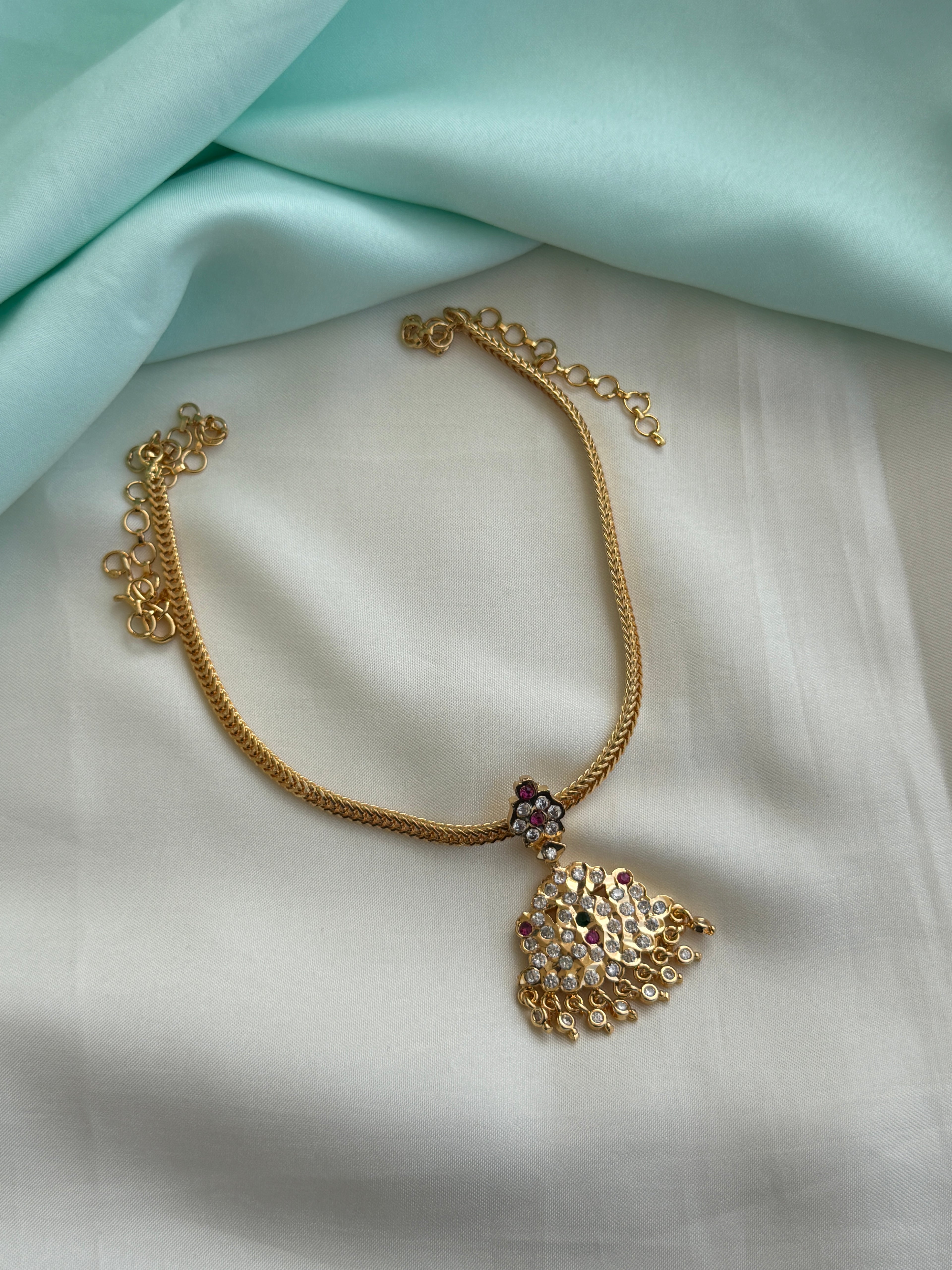 PH378 panchaloham polished nano Neckset