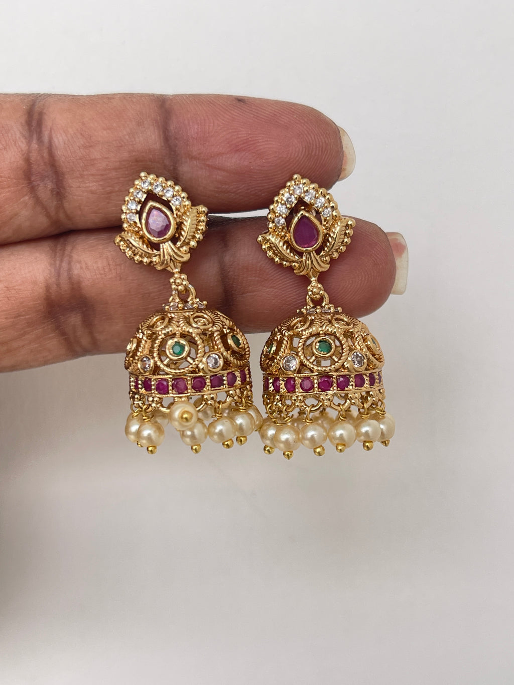 Back screw butta earrings
