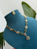 Ph151 panchaloham peacock neckset without earrings