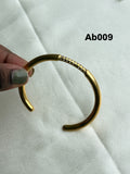 AB009 gold Anti tarnish bracelets