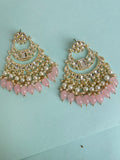 2 layers Kundan chandbali earrings ER6123