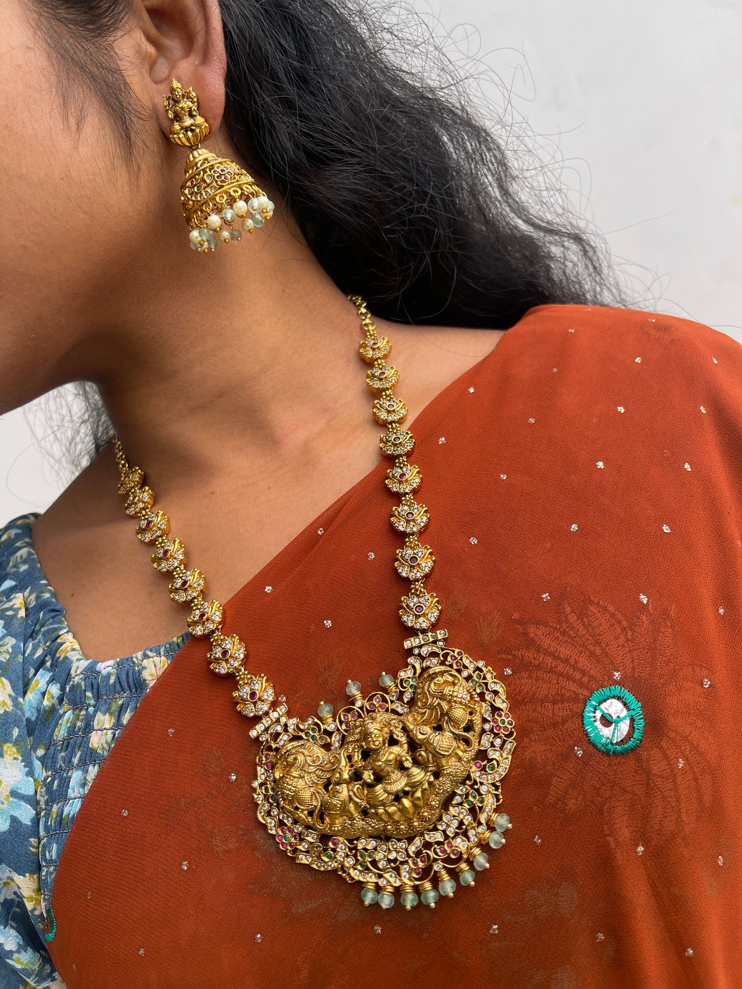 Ns1519 Lakshmi Devi neckset