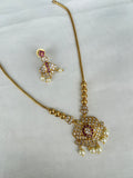 Chokar with earrings suits for kids ck1592