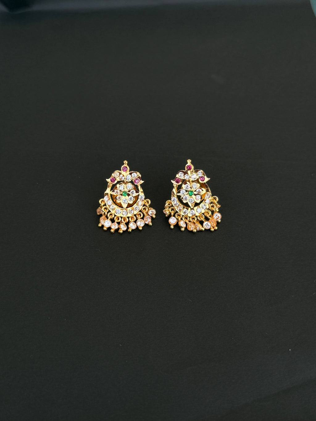 Ph011 multi panchaloham earrings