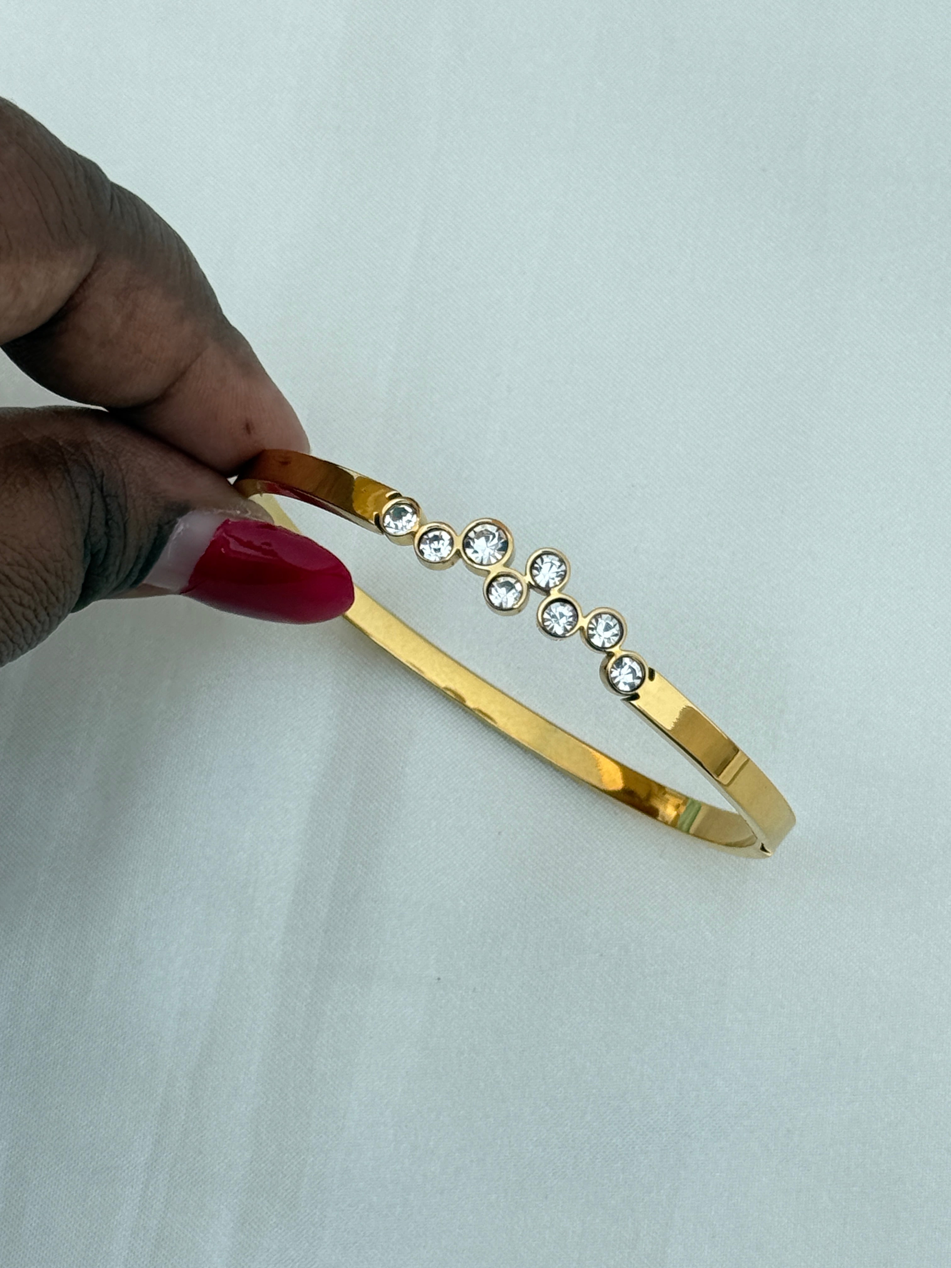 Ab557 anti tarni stones openable kada bracelet
