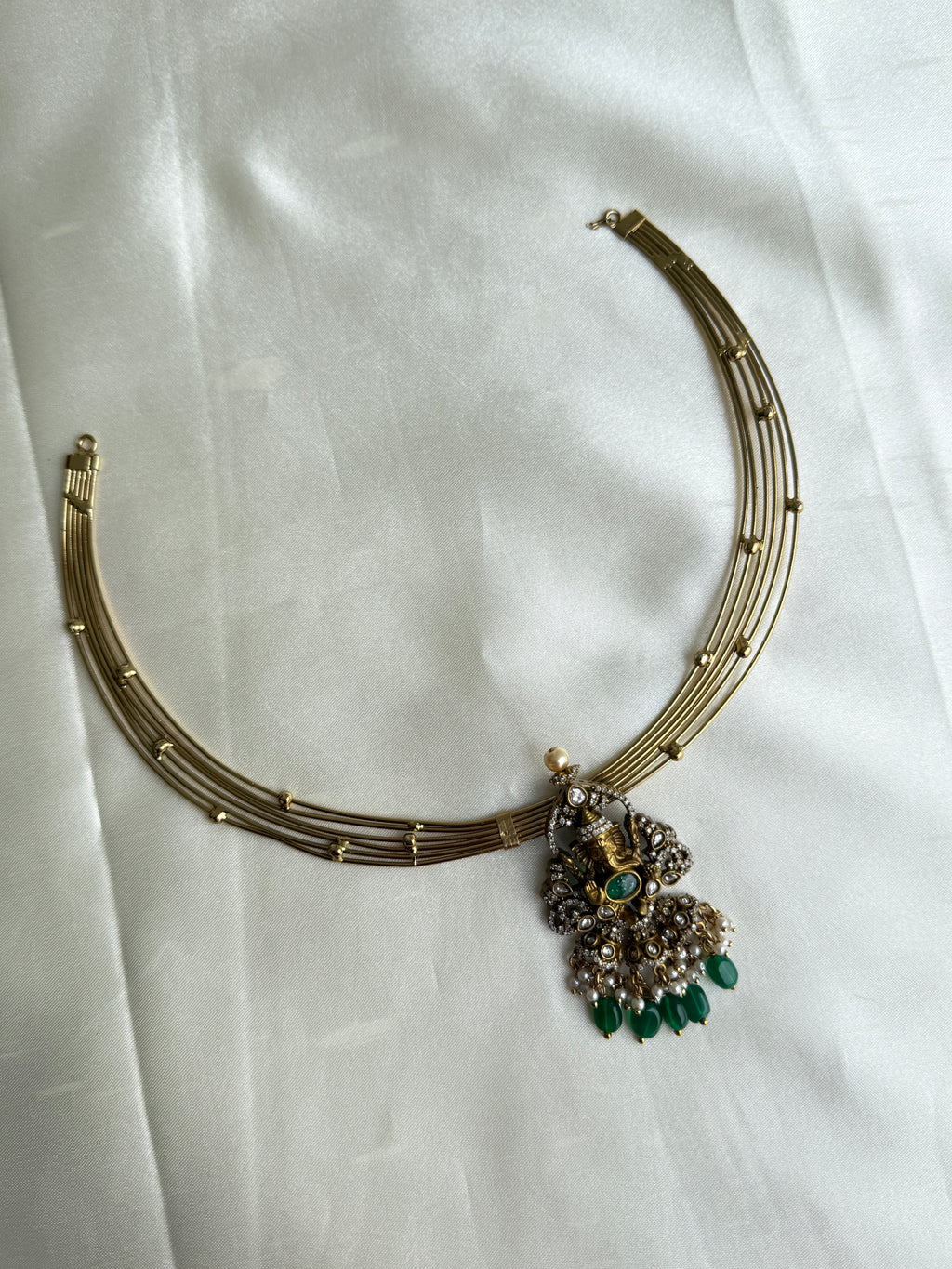 Kt001 italian kante with lord ganesha pendant