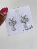 Silver earrings Color won't fade ER6354