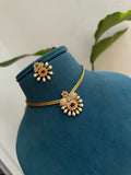 Ns458 Naan thread with pearl pendant