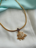 Ph543 panchaloham palished nano thread neckset