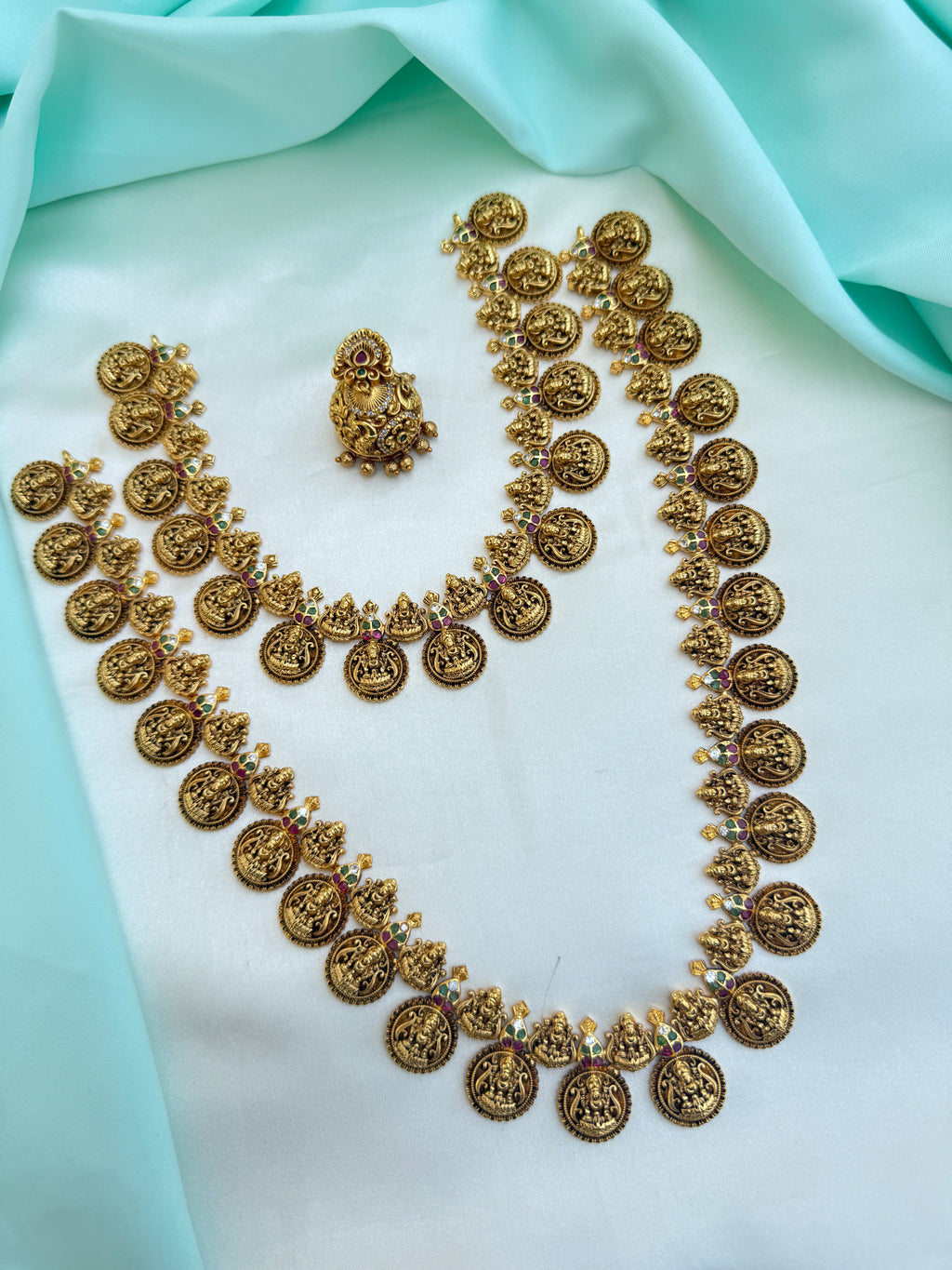 Bs269 kemp lakshmi devi bottumala bridal set