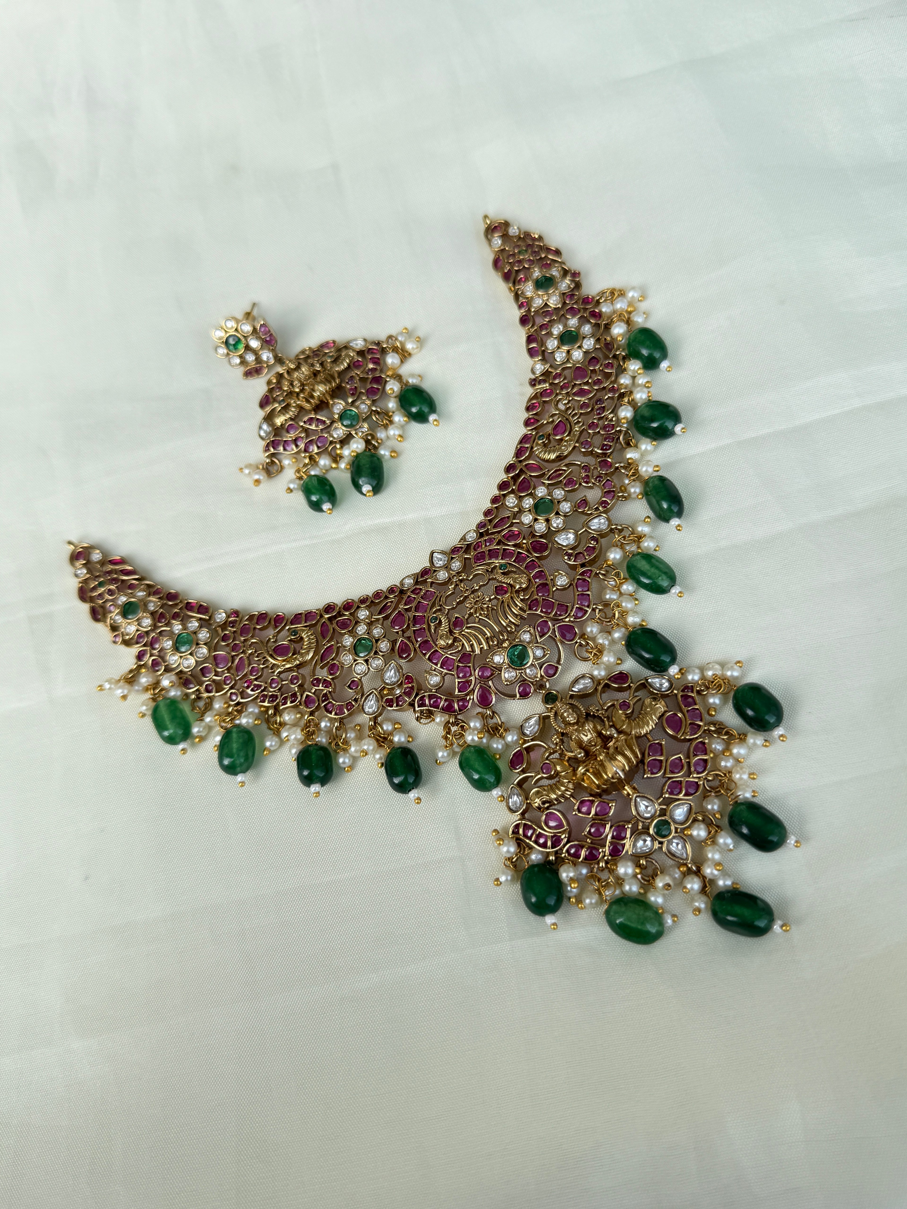 Ns285 Lakshmi Devi Kemp neckset